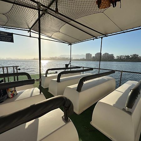 Barra Da Tijuca - 9 - Flat Premium Com Cozinha, Fogao Cooktop, Geladeira Grande, Smart Tv Grande, Lindo E Muitissimo Confortavel, Balsa Para A Praia Gratis E Estacionamento Gratuito Rio de Janeiro Exterior photo